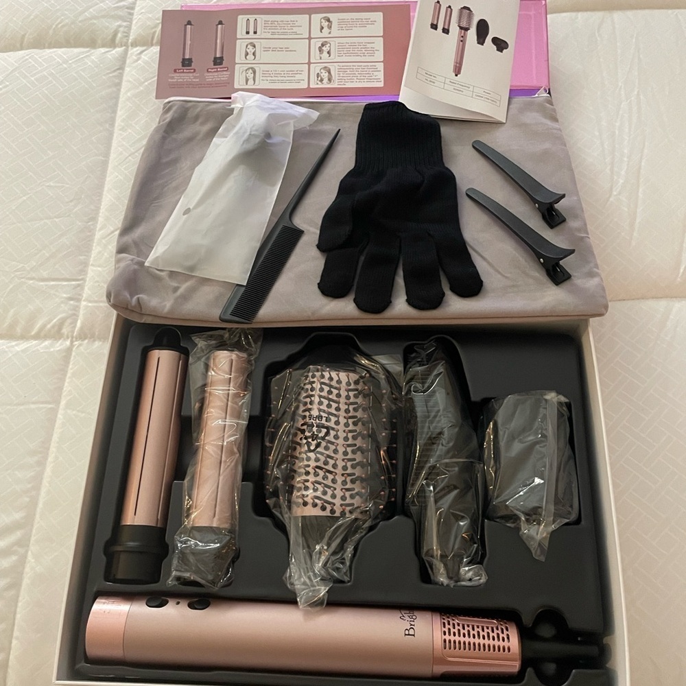 Brightup Air Style- 5 in 1 professional multifunctional hair dryer styler​​​​​​